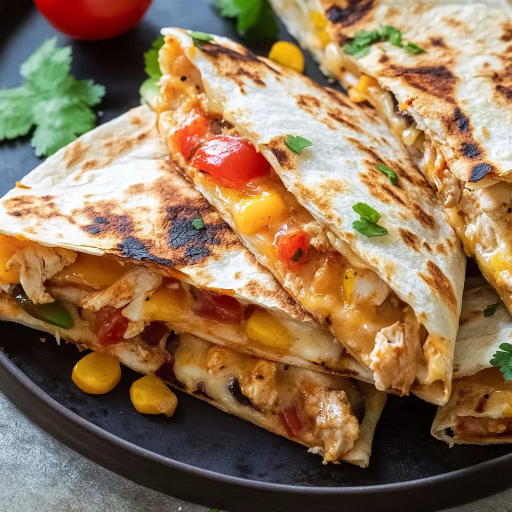 Quesadillas Au Poulet Faciles La Recette Incroyable Ultime quesadillas-au-poulet-faciles-la-recette-incroyable-ultime