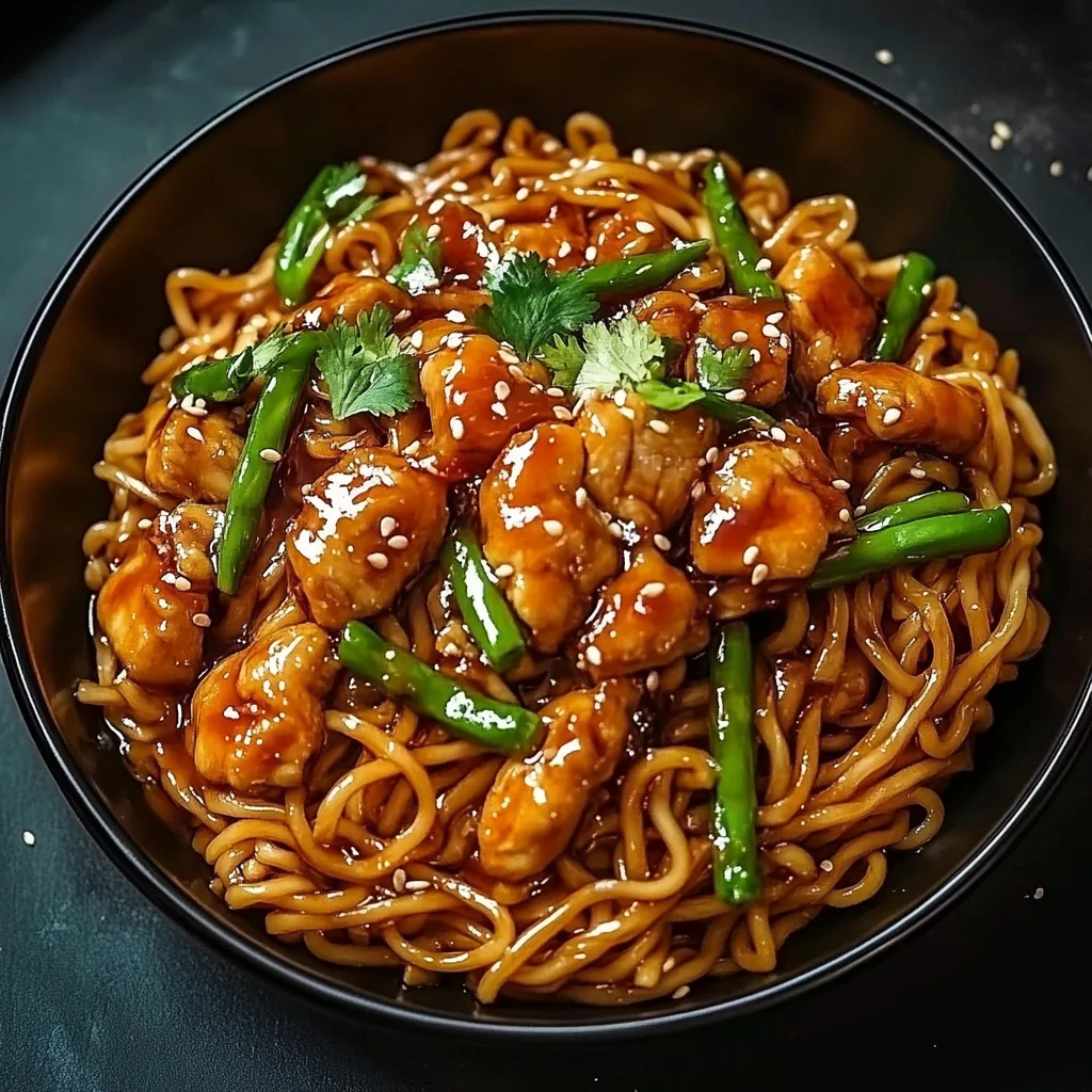 Nouilles Sautées au Poulet Caramélisé : Une Recette Incroyable Ultime 2