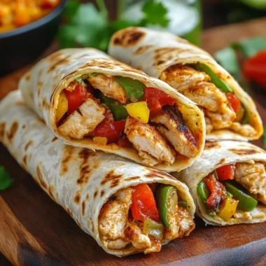 Wraps aux Fajitas de Poulet : Une Recette Incroyable Ultime 4 cqkbktlqlyz69amtrxvb