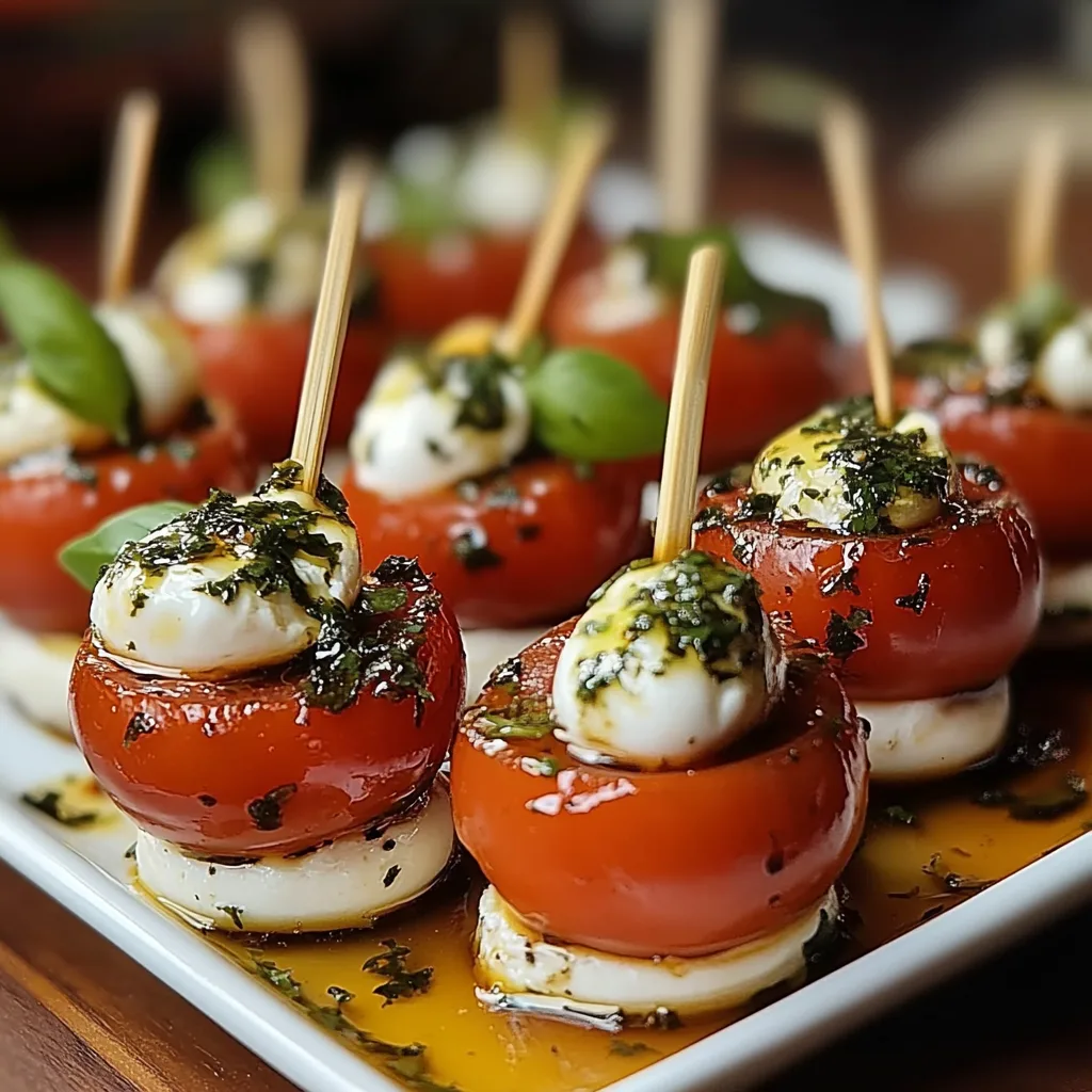 Mini Bouchées Caprese : Une Recette Incroyable Ultime 2