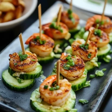 Bouchées de Crevettes Noircies, Avocat et Concombre : Une Recette Incroyable Ultime 5 awmagdpqlj90l5rijzqt