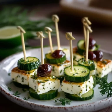 Petites bouchées faciles à la feta et au concombre : Une Recette Incroyable Ultime 5 elz53gfmcftfbej94mzp