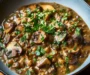 Stroganoff aux lentilles et aux champignons : Une Recette Incroyable Ultime
