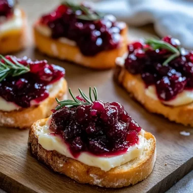 Crostini au Brie et aux Canneberges : Un Apéritif Incroyable Ultime à 5 Étoiles 4 ibae0gvh7prft1l8jwsu