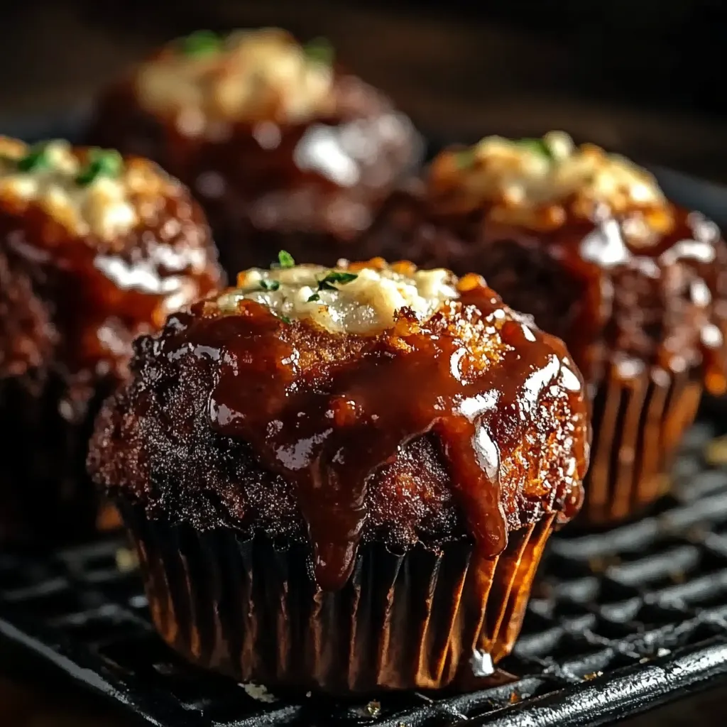Cupcakes au Pain de Viande au Bourbon Fumé et au Barbecue : Une Recette Incroyable Ultime 2